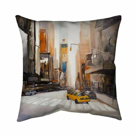 FONDO 20 x 20 in. New-York City Center-Double Sided Print Indoor Pillow FO2798709